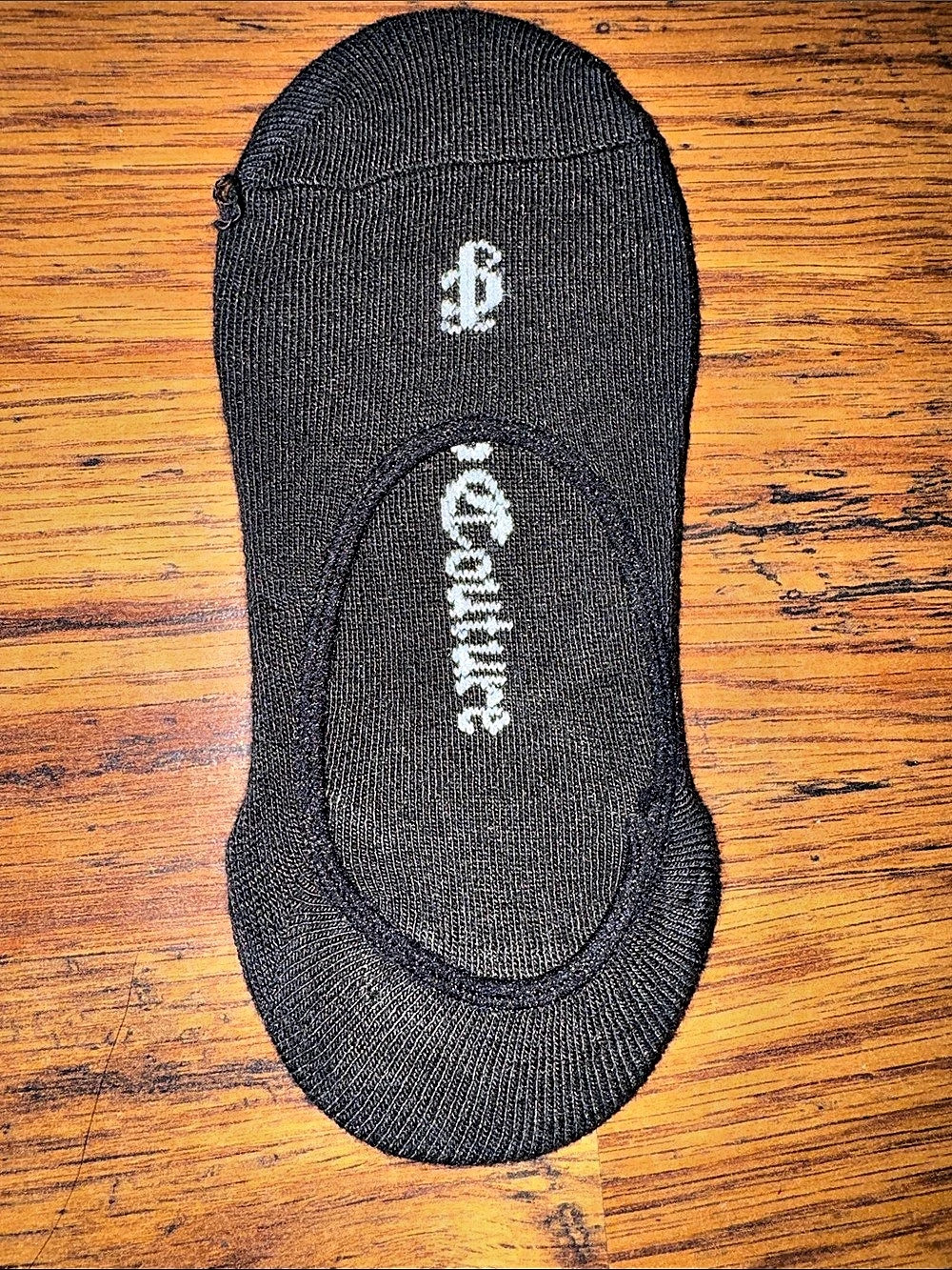 Juicy Couture Black No-Show Socks New C1.FR.2.1.B1